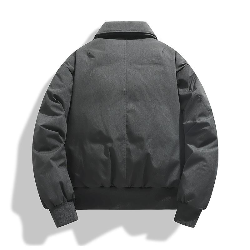 Stehkragen Winddichte Baumwollkleidung Herren Winter Neu Amerikanisch Verdickt Warm Brotkleidung Jacke