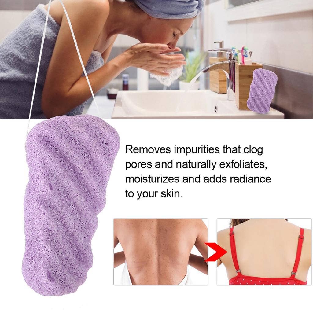 Typ dlouhé vlny Velká velikost těla Konjaková mycí houbička na obličej Vlhká Přírodní Péče o obličej a tělo Houbičky Suché