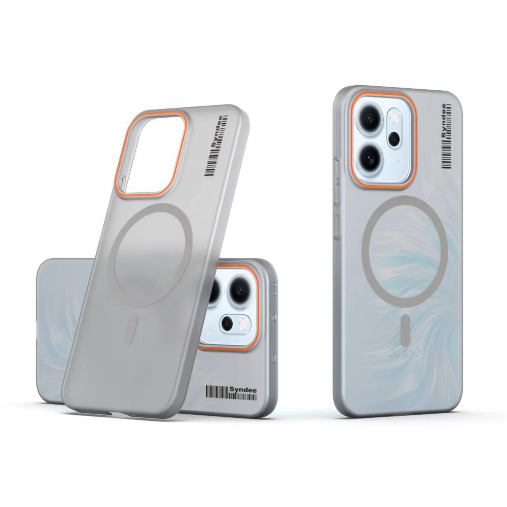 Frosted Matte PC Case For OPPO Reno15 14 13 12 11 F Pro Find X9 X8 Pro Ultra Slim Shockproof Transparent Magnetic Charging Cover