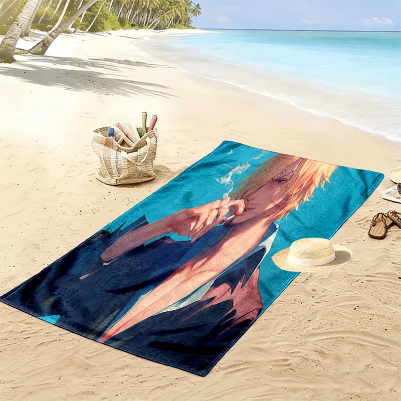 Adventurous Crew Unites Beach Towel Portable for Travel Outdoor Camping Outdoor Pool Towel Seaside Absorbent Bath Towel Printing Comfort Beach
