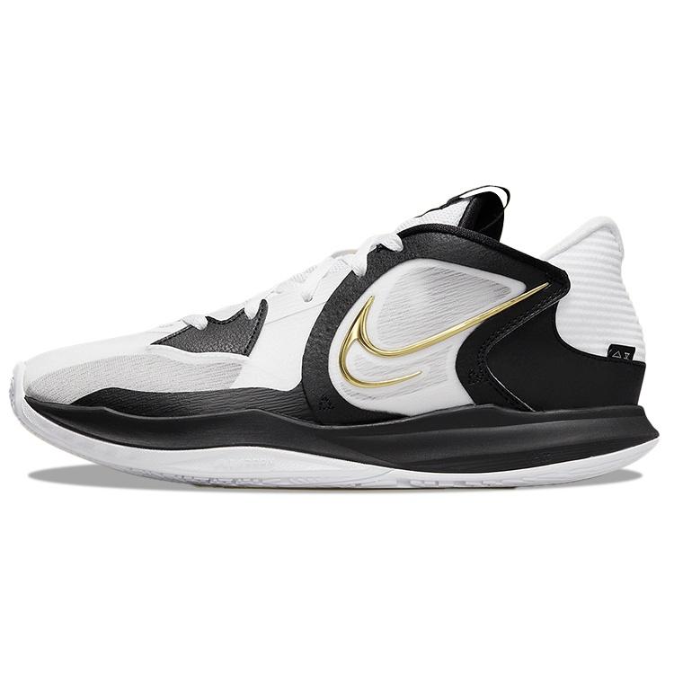 Nike Kyrie Low 5 White Black Metallic Gold Men s DJ6012-101 EU 46
