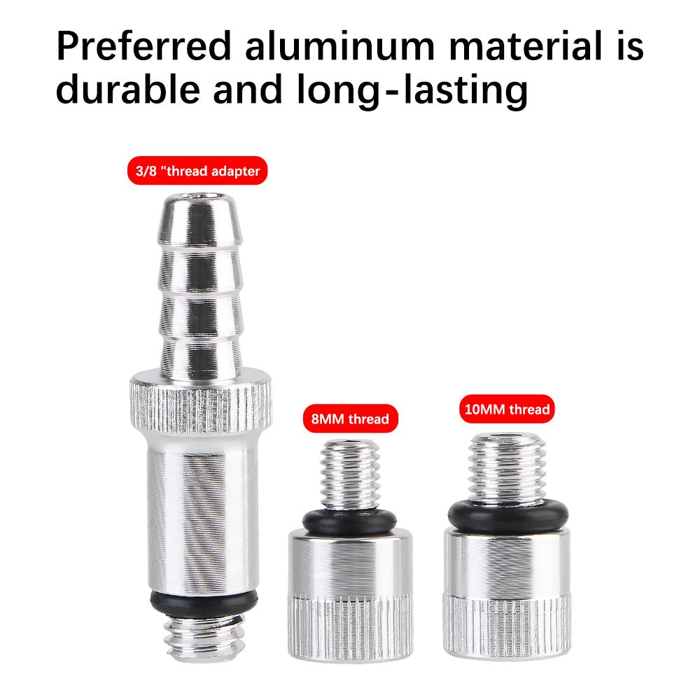 8mm 10mm Adapters for Standard Quart Bottles Mariner Outboards Motors with 3/8inch Universal Lower Unit Gear Oil Pump