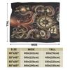 Осьминог Морское Уютное Одеяло Для Декора Дома Повседневные Пледы для Кровати Зимнее Самолет Путешествия Фланелевое Покрывало