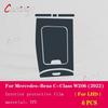 For Mercedes-Benz C-Class W206 Car Interior Center Console Transparent TPU Protective Film Anti-scratc Repair Film Accessori