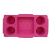 Colorful EVA Beach Storage Tray Divider Design Camping Storage Tray For Sunscreen Towels Snacks Waterproof Portable