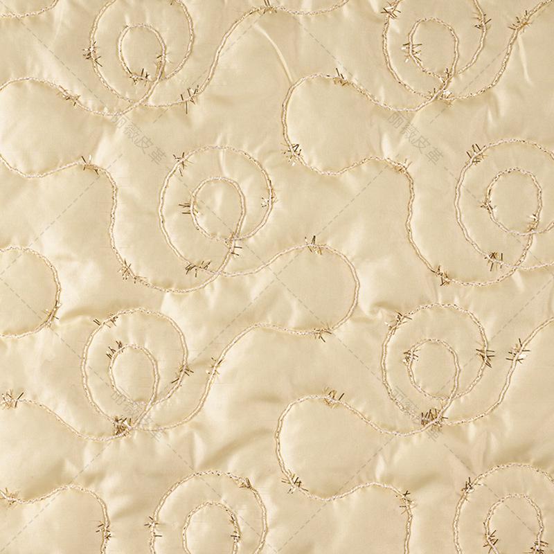 50cm*140cm Wielokolorowy Pikowany Haftowany Tkanina z cekinami Pikowanie Tkanina watowana do szycia DIY Ubrania Dekoracje Świąteczne