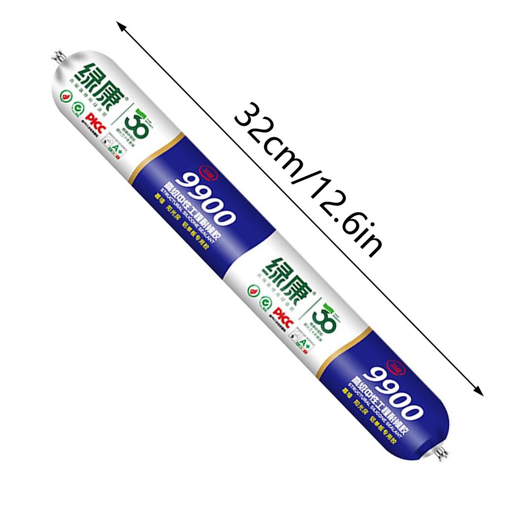 Silikonový tmel DH-9900 Odolný vůči vysokým teplotám pro koupelnu Střecha Stěna Prasklina Vodotěsný Vnitřní Venkovní Trvalý Průhledný Těsnění
