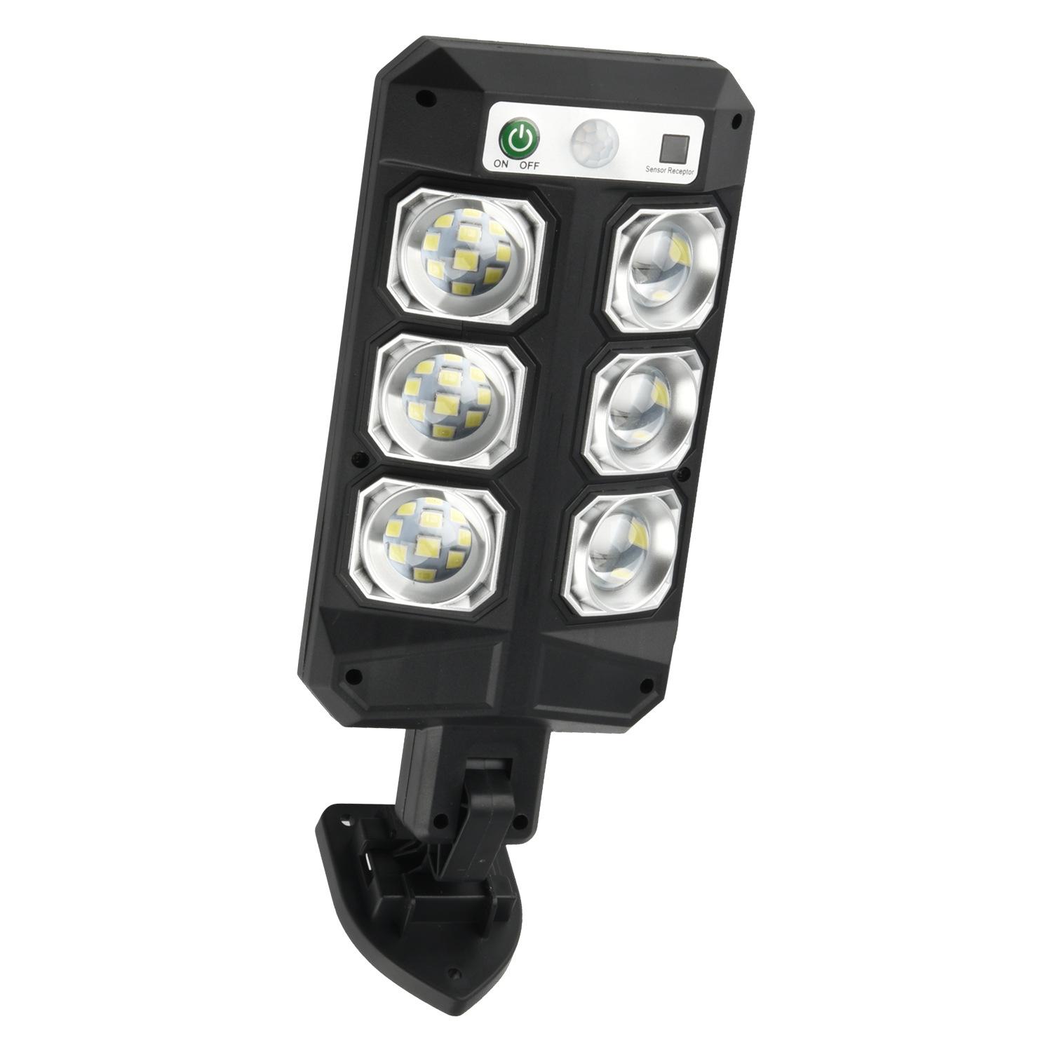 

Светодиодный уличный фонарь на солнечной батарее, уличный водонепроницаемый светодиод для сада, стены, регулируемый угол, солнечный фонарь, уличный фонарь для двора, садовое украшение 40W