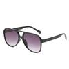 New Retro Pilot European and American Trend UV Sunglasses Women's Decorative Glasses