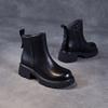 Thick-soled, Chunky Heel, Casual Short Boots for Women, Thickened Snow Boots, Cotton Shoes