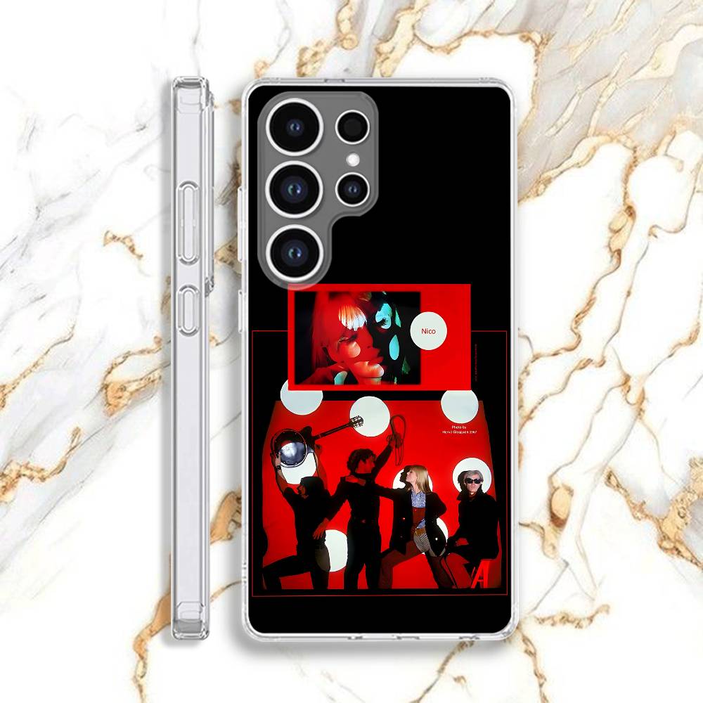 

The Velvet Underground & Nico Phone Case For Samsung S22,S24,S30,S10,S21,S25,S23,S10,PIus,Ultra,5G,FE,lite Transparent Shell SamsungS10lite2019