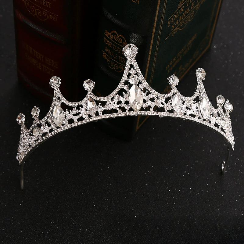 Bridal Crown Exclusive for Queen Crown Princess Birthday Hair Accessories Ball Auto Show Headdress
