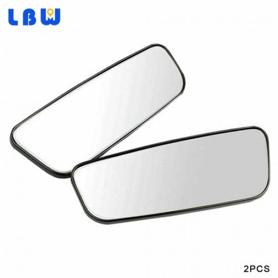 2Pcs Blind Spot Mirrors HD 360° Wide Angle Convex Rear Side View Car Universal