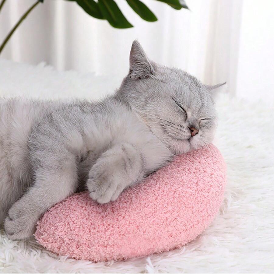Pet Supplies Dog and Cat Pillow Protects Cervical Spinee Deep Sleep U-Shaped Pillow Kitten and Puppy Pillow Practical Household Product