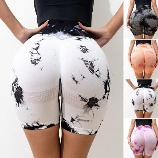 

Женские шорты для йоги, бесшовные шорты с подтяжкой ягодиц, высокая талия, байкерские шорты для тренировки живота, спортивные шорты с подтяжкой ягодиц