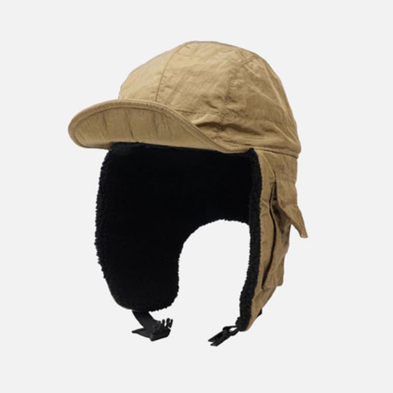 

LOOKING4U The Cap Outdoor Pocket Waterproof Earmuff Cap Beige BEIGE