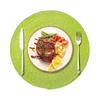 Round Placemats for Dining Table, Woven Heat Insulation Pad, Biodegradable Coasters for Dishes Cups, Farmhouse Kitchen Decor