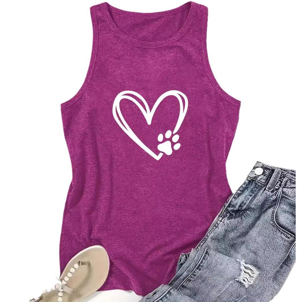 Round-neck Women's Vest for Spring and Summer Casual Wear