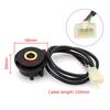 3 Pin Motorcycle Speed Sensor 12V Digital Motor Speed Meter Cable Mileage Assembly Replacement