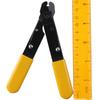 Žlutá řezačka drátu Elektrikářské kleště s jedním otvorem Odizolovač kabelů pro zapojení domácích spotřebičů