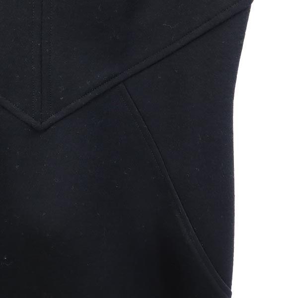 Diane von Furstenberg שמלת גוף קצרת שרוולים 2 שחור נשים משומש