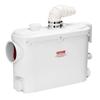 VEVOR Pompe broyeuse, 500W, Débit 6600 L/h, Hauteur de refoulement 8 m, Pompe de relevage pour eaux usées avec broyeur, 3 entrées d'eau pour WC, Sous-sol, Cuisine, Évier