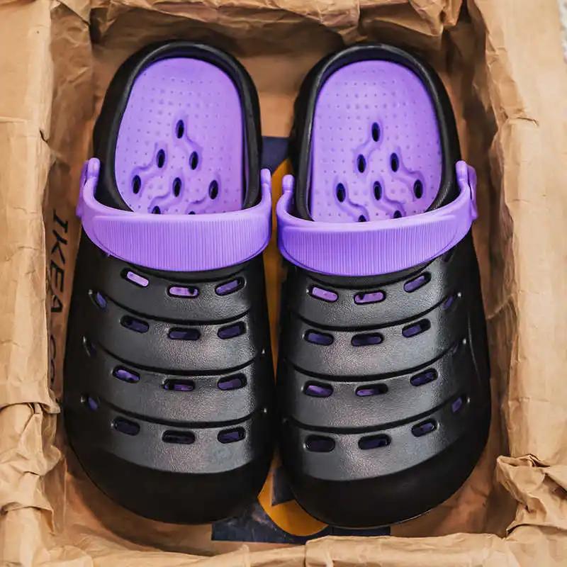 Fashion Anti Slip Light Comfortable Sandal Slippers Travel Flip Flops Black Shoes Mens Sneakers Sport Everything Bity Original