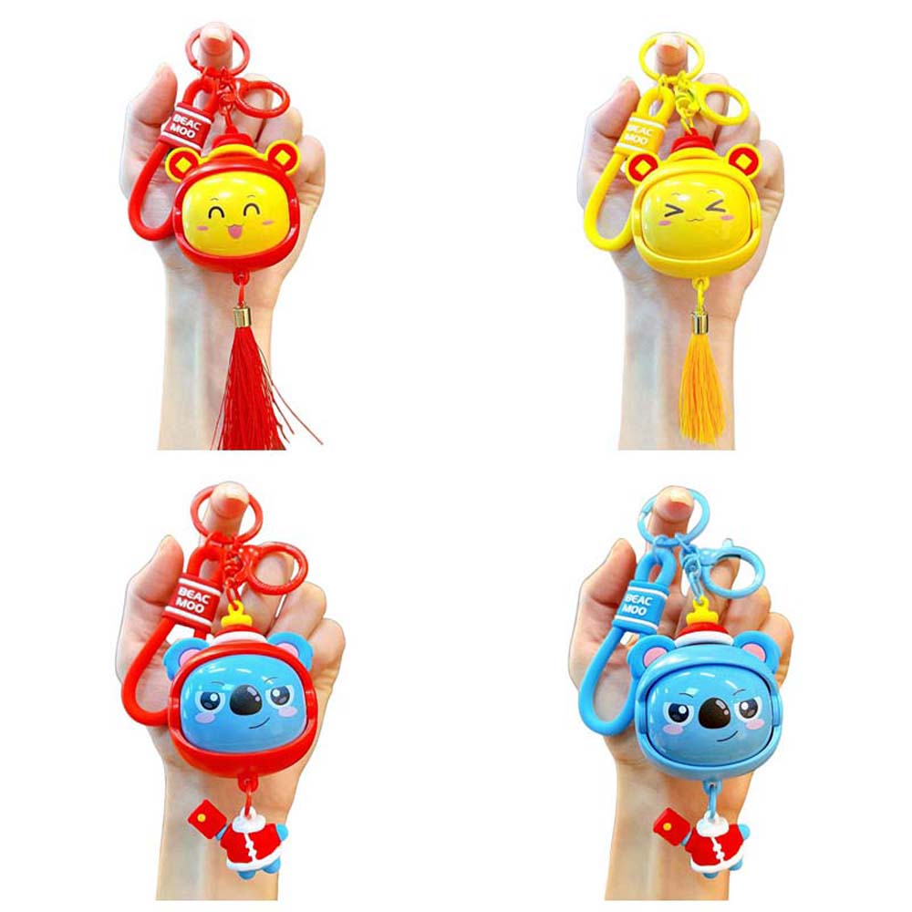 Cartoon Koala Snake Cartoon Koala Face Makeup Toy Face Changing Toy Keychain  Playing Supplies