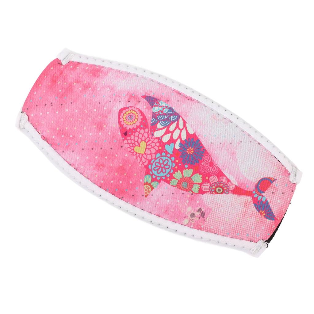 Taucherbrillenbandabdeckung Doppelschicht Neopren Tauchgesichtsabdeckung Band Haarschutz zum Schwimmen