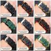 20mm 21mm 22mm 23mm 24mm universelles Nylon FKM-Gummi Unterarmband Wasserdichtes Uhrenarmband für Omega IWC SEIKO Uhr Herrenarmband