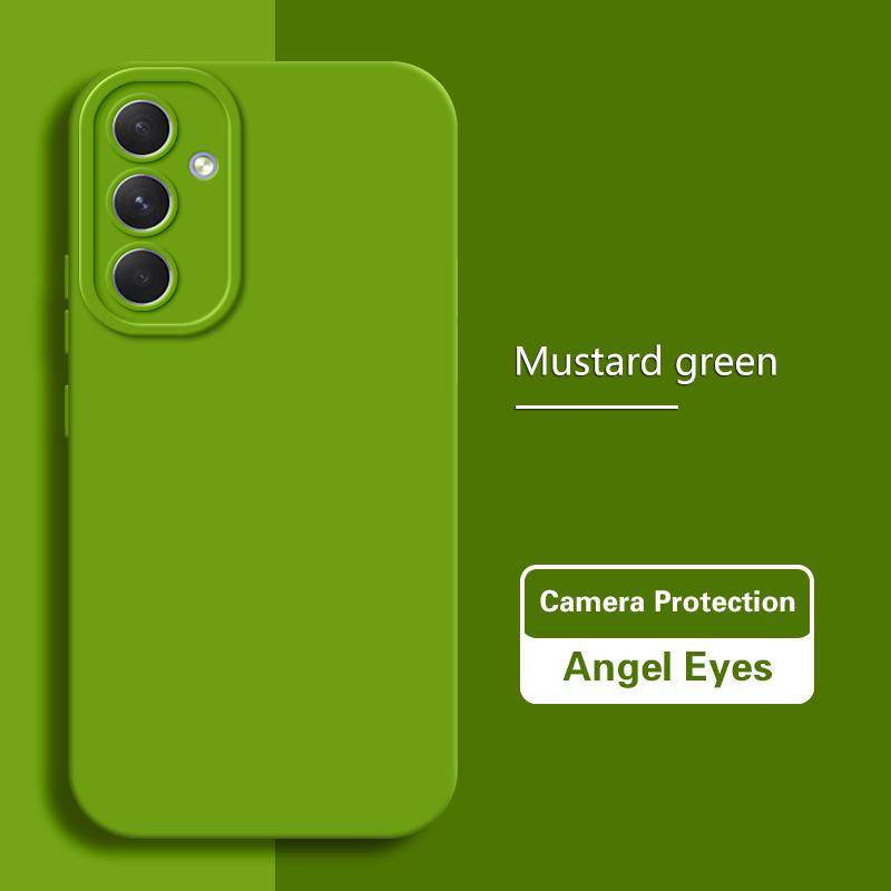 Angel Eyes Phone Case for Samsung Galaxy A55 5G 6.6" High Qualtiy Camera Protection Official Silicone Luxury Back Cover