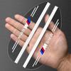 2025 Hot 2Pc PVC Car Rearview Rain Eyebrow Transparent Stickers For BMW M Performance 1 3 5 7 Series M3 M4 M5 M6 X1 X3 X5 X6 X7