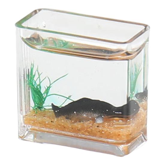 

Yousheng миниатюрная фигурка аквариума 3D акриловый мини аквариум настольный орнамент модель аквариума для мини игрушечного домика микропейзажи D