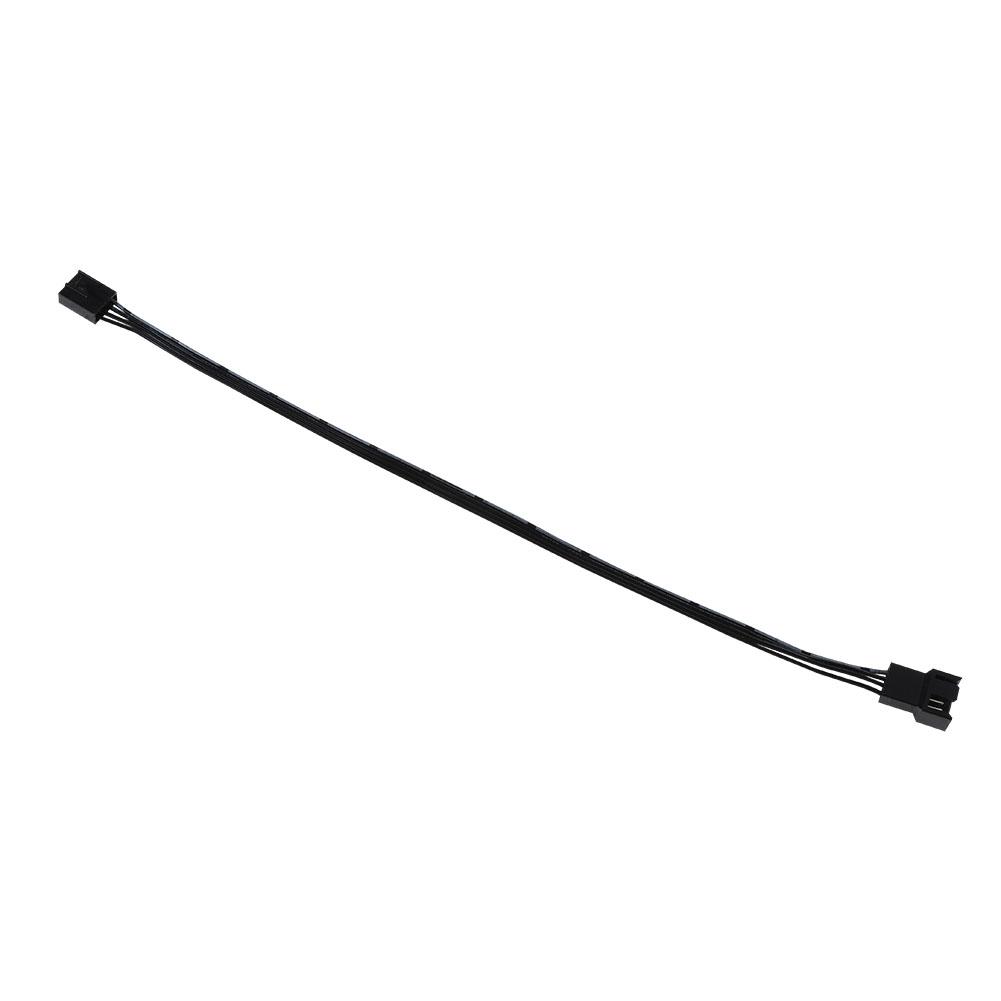 5 bucăți cablu de prelungire a ventilatorului cu 4 pini, conector PWM, cablu de alimentare cu prelungire a ventilatorului pentru computer