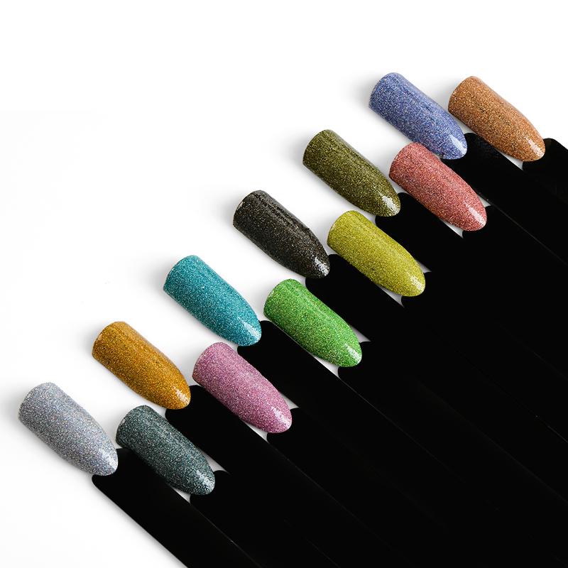 Mtssii 1g 3D DIY Sternenhimmel holographische Laser Glitter Staub Nail Art Pulver Pailletten Maniküre Zubehör