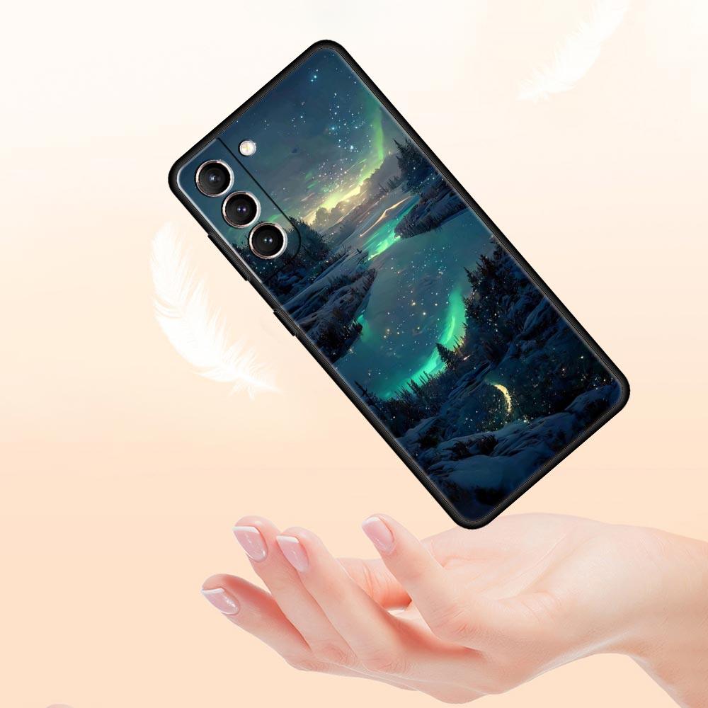Anime Girl Art Scenery Soft Phone Case For Samsung Galaxy S23 S22 S21 S20 FE Ultra 5G S10 S10E S9 S8 Plus 10 20 Silicone Cover