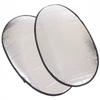 Sunscreen Electric Car Seat Cover with Aluminum Foil Film - Heat Insulation Reflective Design for Car and Motorcycle