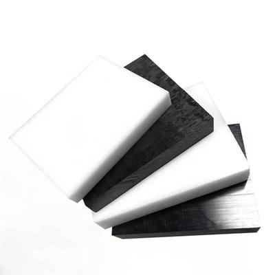 White/Black POM Sheet Board Hard Plastic Polyoxymethylene Plate Thickness 1mm - 20mm for DIY Raw Material CNC Model Board