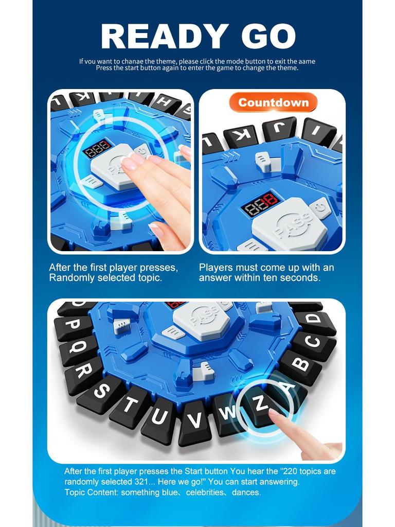 Jeu de Puzzle Rapide et Fou sur Échiquier Lettres pour Enfants