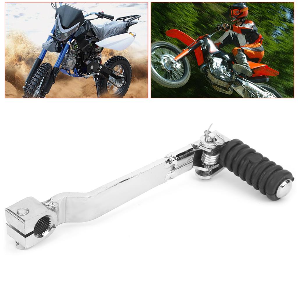 5.3in 0.4in Kick Start Starter Lever Fit for 110cc 125cc PIT TRAIL QUAD DIRT BIKE ATV