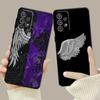 Girl Angel And Demon Wings Phone Case For Samsung Galaxy A14 A73 A53 A71 A51 A31 A33 A22 A12 A21s A13 A32 A52s A72 A52 A23 Cover