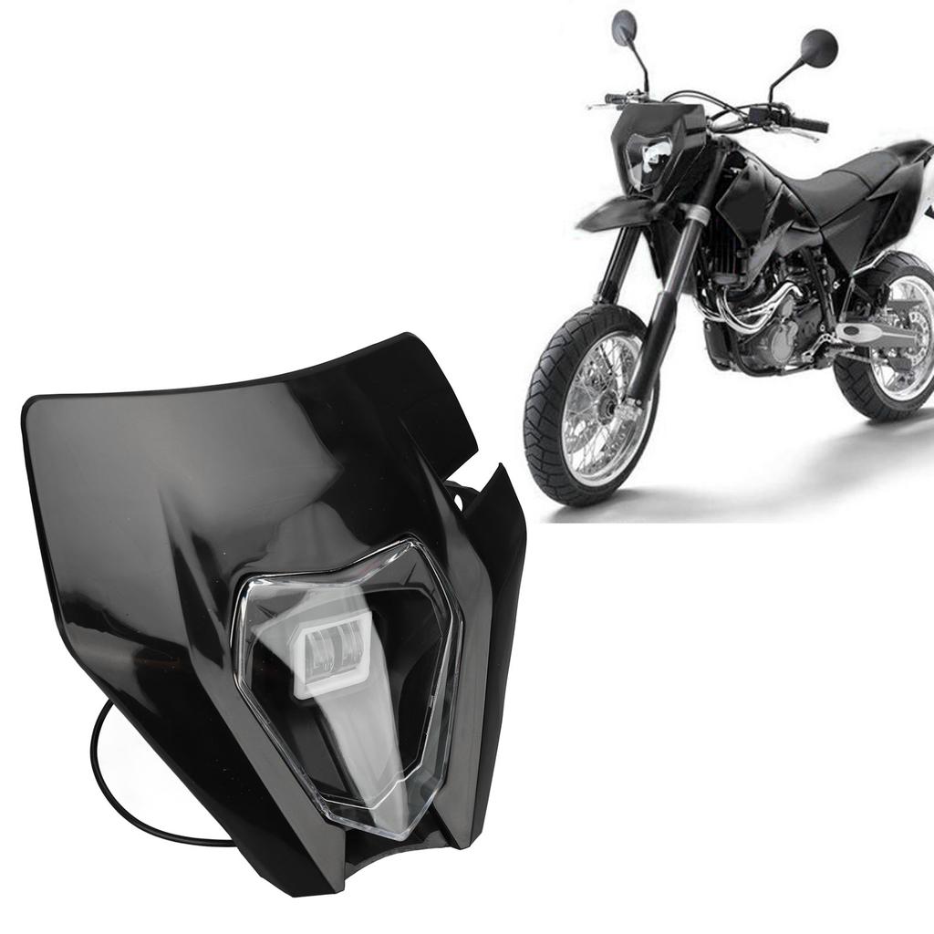 Dirt Bike LED Headlight Bright Illumination Pit Bike LED Headlight Lamp