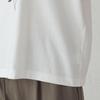 Comme Ca Ism Watercolor Inkjet Foil Studded White T-Shirt, 12-90TK04-205,