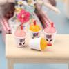 1/2/5pcs Doll House Home Furnishings Lovely Straw Drink Cup Model Mini Coffee Juice Milk Cups Miniature Dollhouse Mugs Drinks