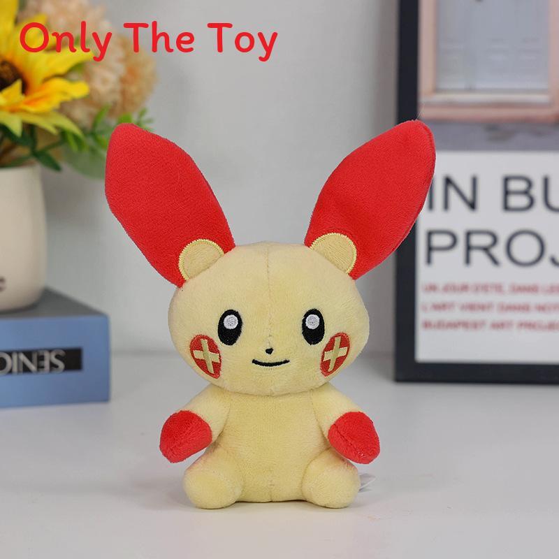 Plush Animal 15cm Rechargeable Positive And Negative Electrode Toy For Kids Entertainment