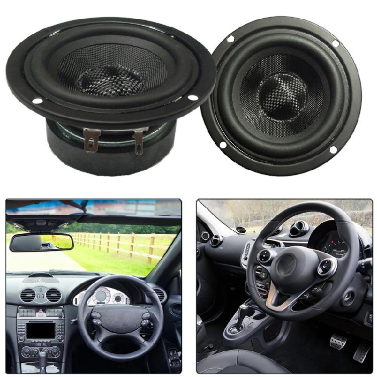 Enhances Bass 4.5inch Woofers Subwoofer Hifi Speakers HiFi Sound, Fiberglasses Constructions, 4Ohm, 30W Rating