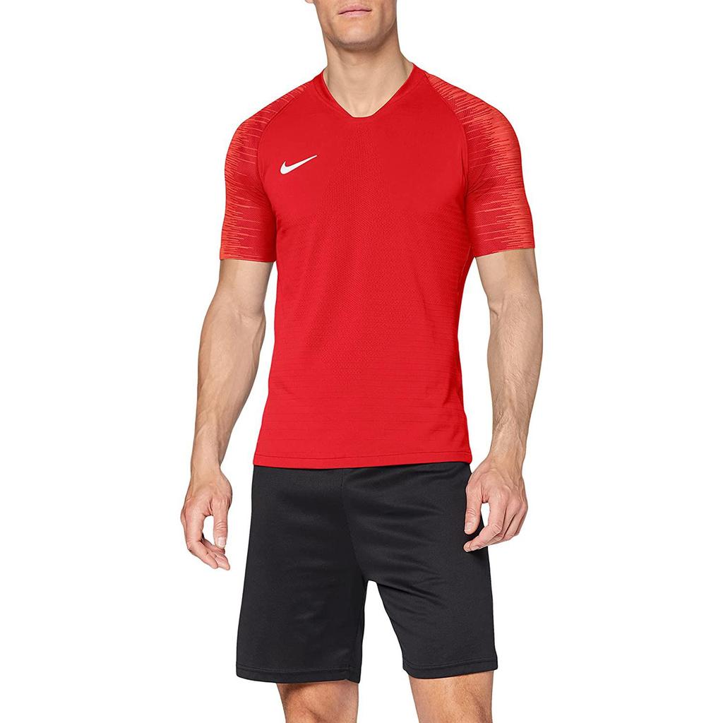 Nike Vaporknit Logo Print Sports Training T-Shirt Men Tops Red AQ2672-657