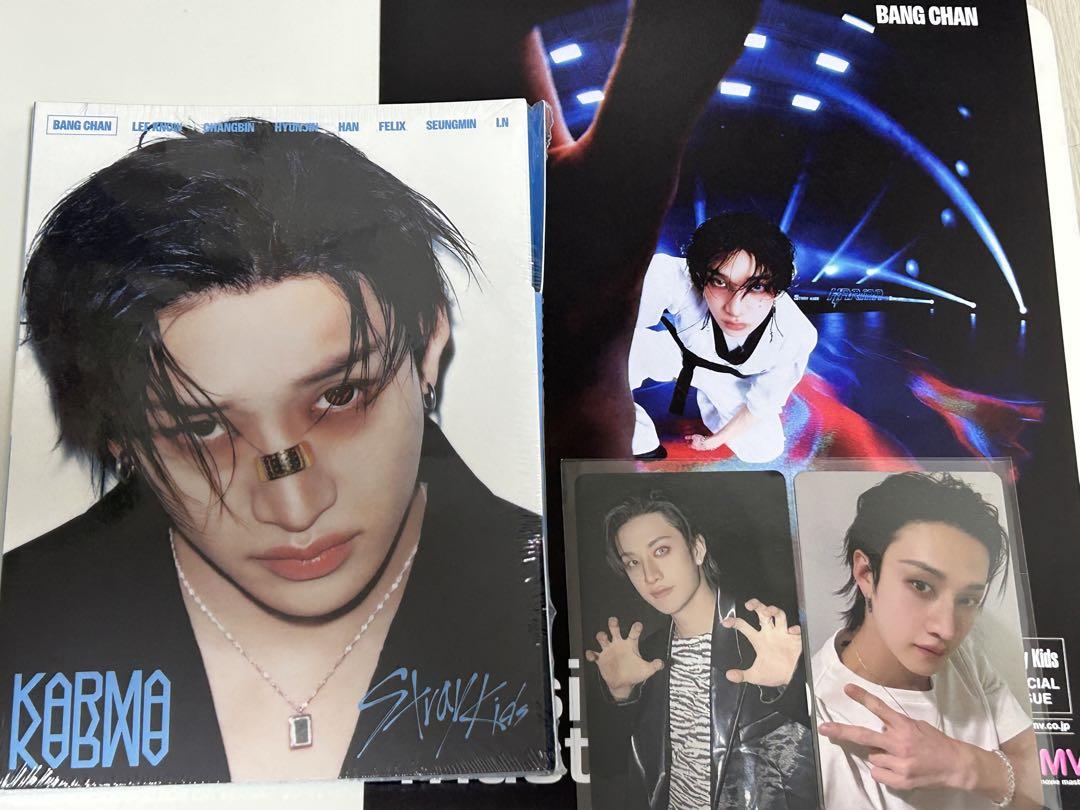 

[USED] Straykids Bang Chan Karma HMV Bonus Lucky Drop