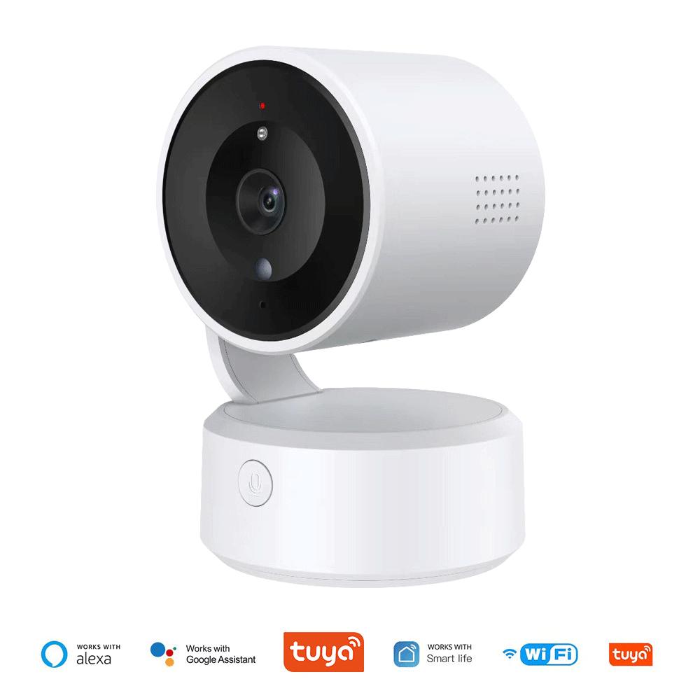 Tuya Wifi Indoor 5MP One touch call Baby Monitor Two Way Talk Security IP Camera Video Surveillance Wireless 4X Zoom Cam