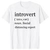Men's Clothing with A Uniform Style Humorous Quotes  Fitness T-shirts Introverted Humorous Jokes Introverted Cotton T-shirts
